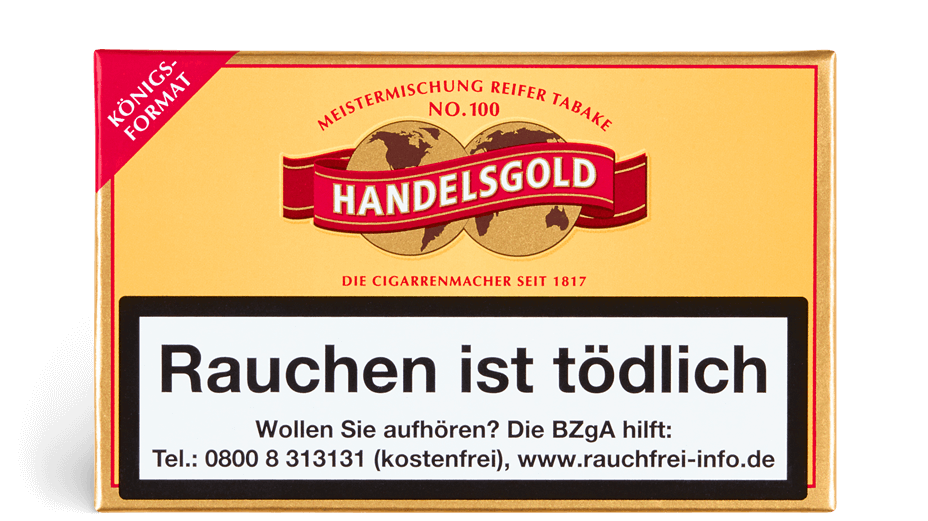 Handelsgold Königsformat Packung