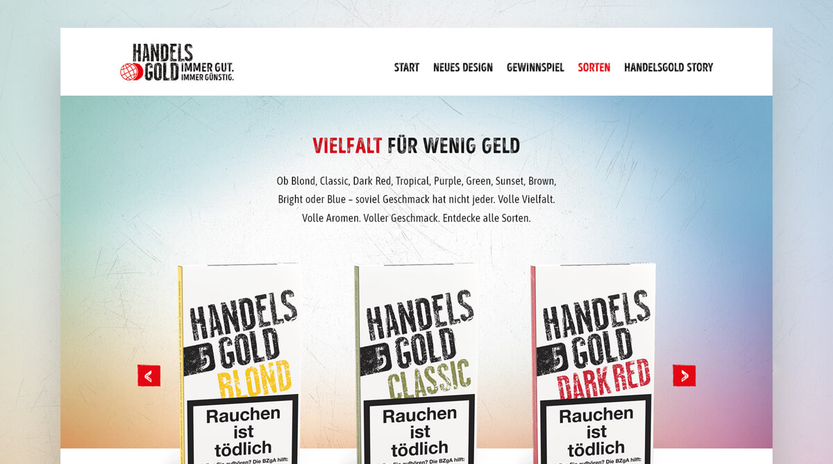 Handelsgold Sorten im Überblick: Vielfalt für wenig Geld